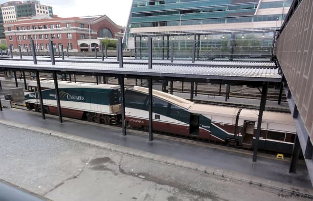 Los nuevos trenes Airo de Amtrak llegan a Seattle